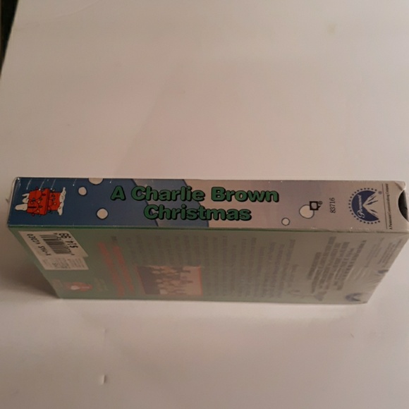 Sealed Charlie Brown Christmas VHS tape - Picture 7 of 7